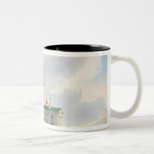 The Virgin of Vladimir Church Two-Tone Coffee Mug
