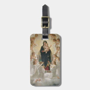 The Virgin with Angels, 1900 Luggage Tag