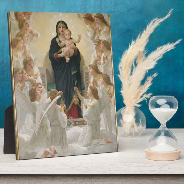 The Virgin with Angels, 1900 Plaque (Side)