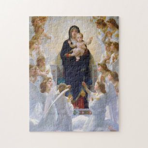 The Virgin with Angels, Bouguereau Jigsaw Puzzle