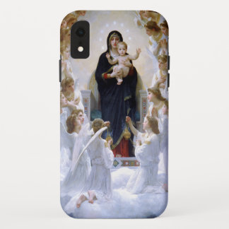 The Virgin with Angels by William Adolphe Bouguere iPhone XR Case