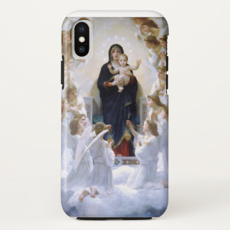 The Virgin with Angels by William Adolphe Bouguere iPhone XS Case