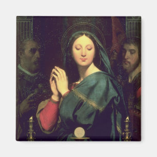 The Virgin with the Host, 1841 Magnet