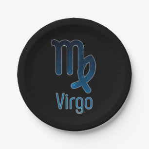 The Virgo Constellation - Galaxy  Paper Plate