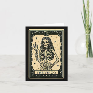 The Virgo Tarot Card - Halloween Soky Gothic Witch