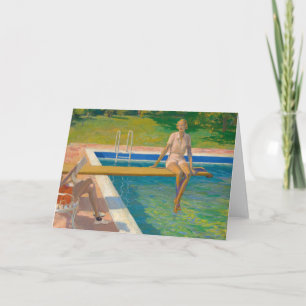 The Viscountess Castlerosse Sir John Lavery Card