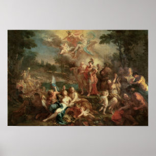 The Vision of Aeneas in the Elysian Fields Poster
