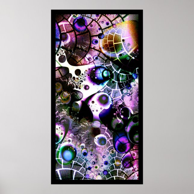 The Vision of an Infinite Universe in a Finite Min Poster (Front)