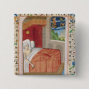 The Vision of Ezekiel 15 Cm Square Badge