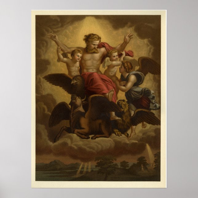 The Vision of Prophet Ezekiel Poster (Front)