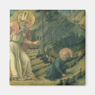 The Vision of St. Augustine, late 1450's Magnet