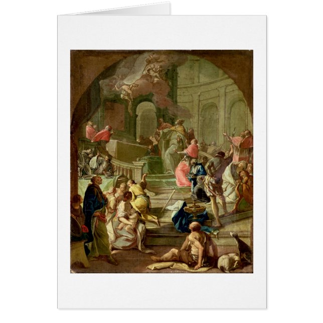 The Vision of St. Benedict, c.1760 (Front)