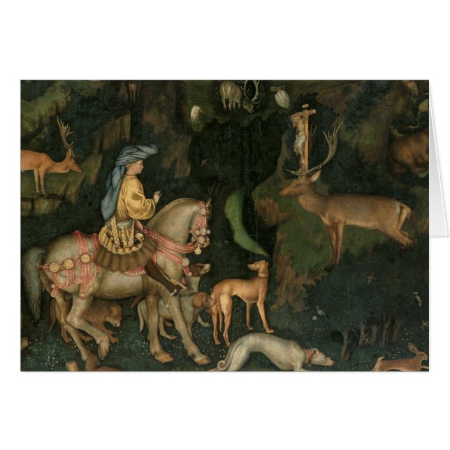 The Vision of St. Eustachius, c.1438-42 (Front Horizontal)