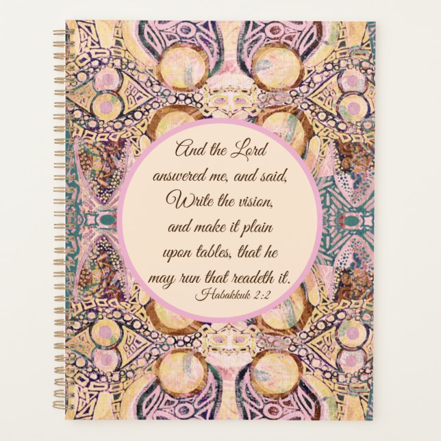 The Vision Planner (Front)