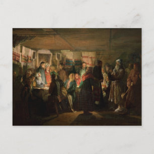 The Visit of a Sorcerer to a Peasant Wedding Postcard