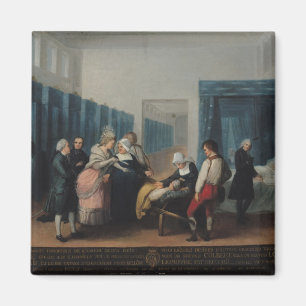 The Visit of Monsieur and Madame Necker Magnet