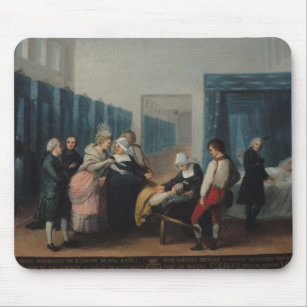 The Visit of Monsieur and Madame Necker Mouse Mat