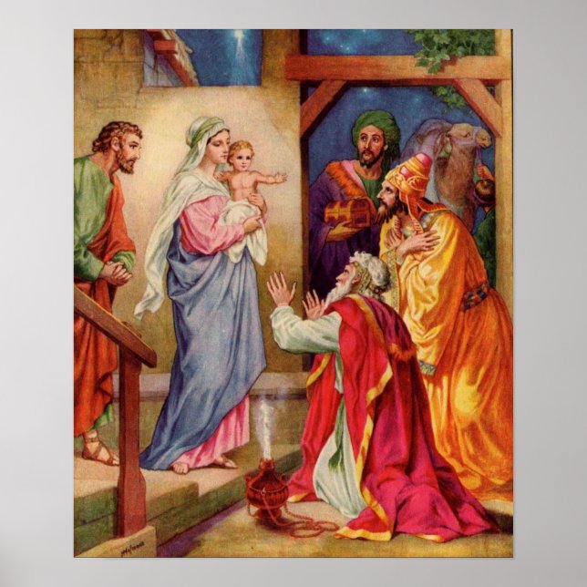 The Visit of the Wise Men Poster (Front)