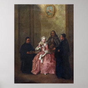 The Visit to the Convent Poster