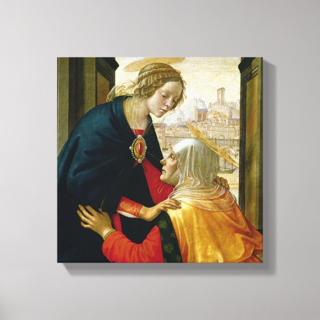 The Visitation, 1491 Canvas Print (Front)