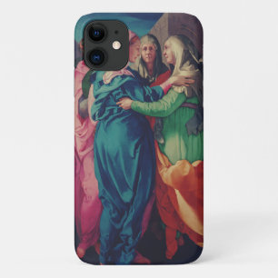 The Visitation by Pontormo Mannerist Fine Art iPhone 11 Case