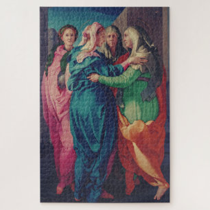 The Visitation by Pontormo Mannerist Fine Art Jigsaw Puzzle