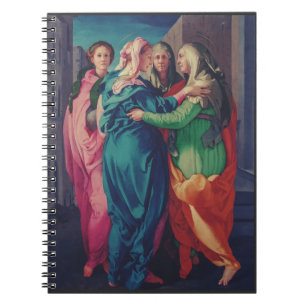 The Visitation by Pontormo Mannerist Fine Art Notebook
