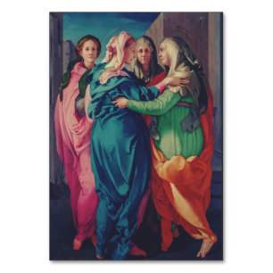 The Visitation by Pontormo Mannerist Fine Art Table Number