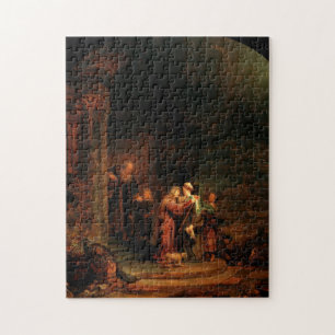 The Visitation by Rembrandt Puzzle