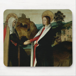 The Visitation, c.1500 Mouse Mat