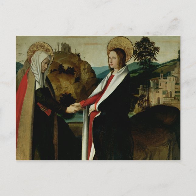 The Visitation, c.1500 Postcard (Front)