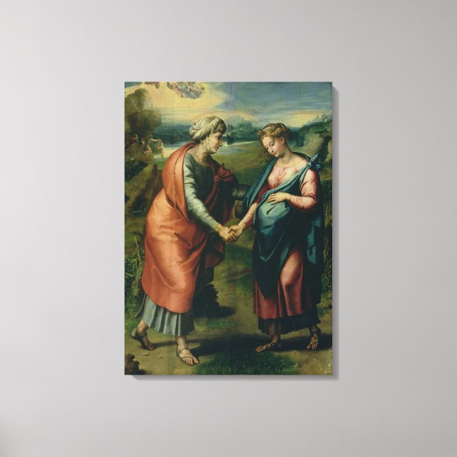The Visitation Canvas Print (Front)
