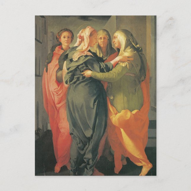 The Visitation - Jacopo Da Pontormo Postcard (Front)
