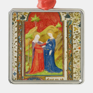 The Visitation Metal Tree Decoration