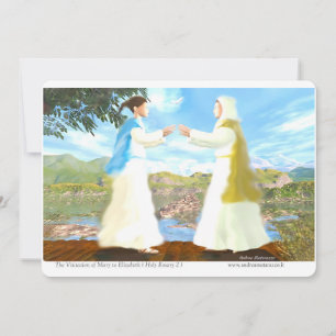 The Visitation of Mary to Elizabeth Invitation