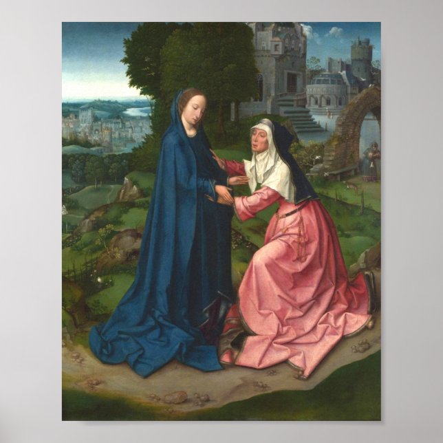 The Visitation Saint Elizabeth To The Virgin Mary Poster (Front)