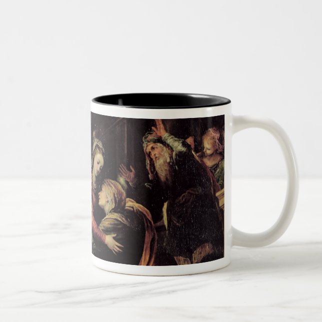 The Visitation Two-Tone Coffee Mug (Right)