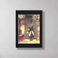 "The Visitor" Fine Art  Child Door 