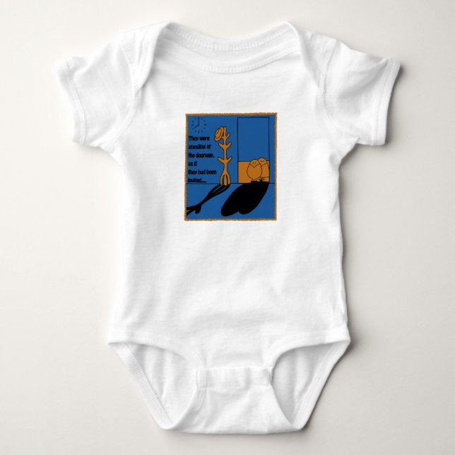 The Visitors Baby Bodysuit (Front)