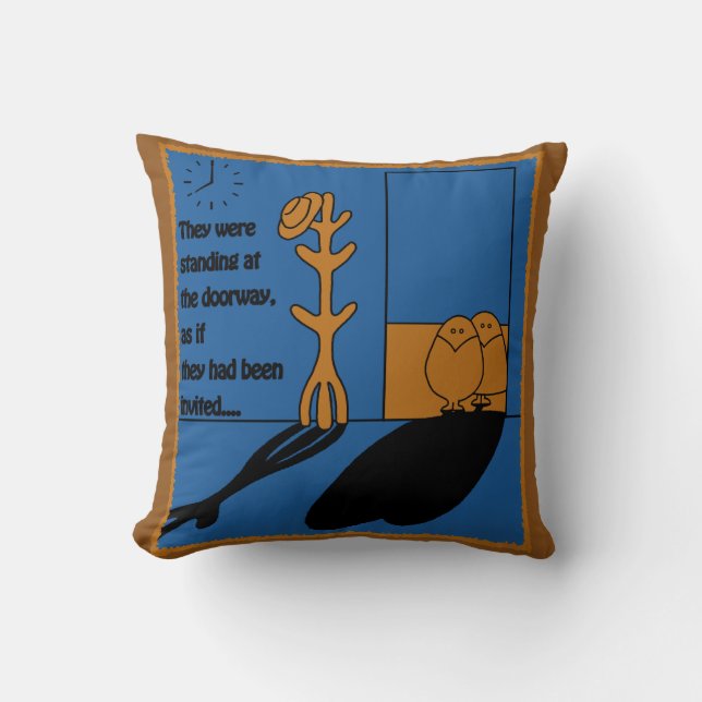 The Visitors Cushion (Front)