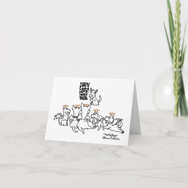 The Visitors Note Card (Front)