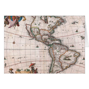 The Visscher map of the New World