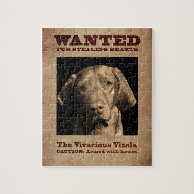 The Vivacious Vizsla Jigsaw Puzzle (Vertical)