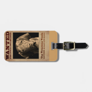 The Vivacious Vizsla Luggage Tag