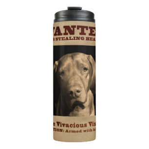 The Vivacious Vizsla Thermal Tumbler