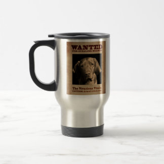 The Vivacious Vizsla Travel Mug