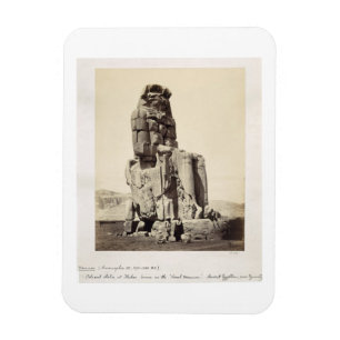 The 'Vocal Memnon', Colossal Statue of Amenhotep I Magnet