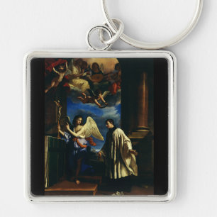 The Vocation of Saint Aloysius Luigi Gonzaga Key Ring