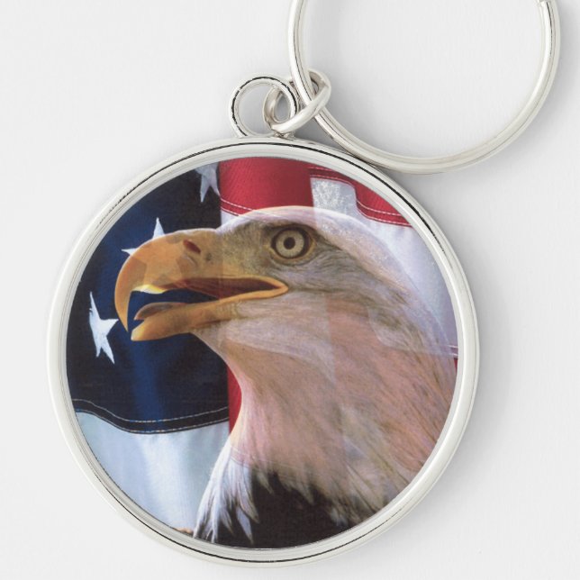 The Voice of American Freedom Key Ring (Front)