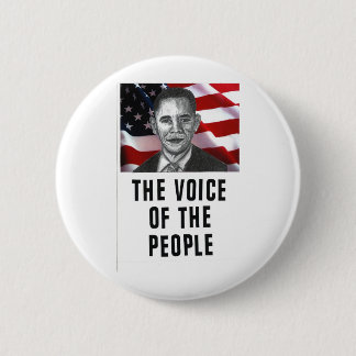 The Voice Of The People 6 Cm Round Badge